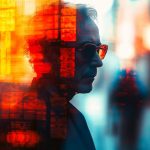 ai generated, delightful, stimuli, sensory overload, load, hectic, voltage, stress, man